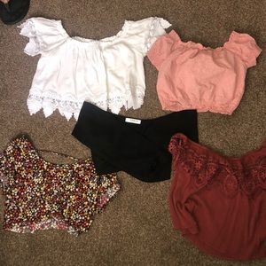 **BUNDLE** off the shoulder bundle get ONLY FOUR.